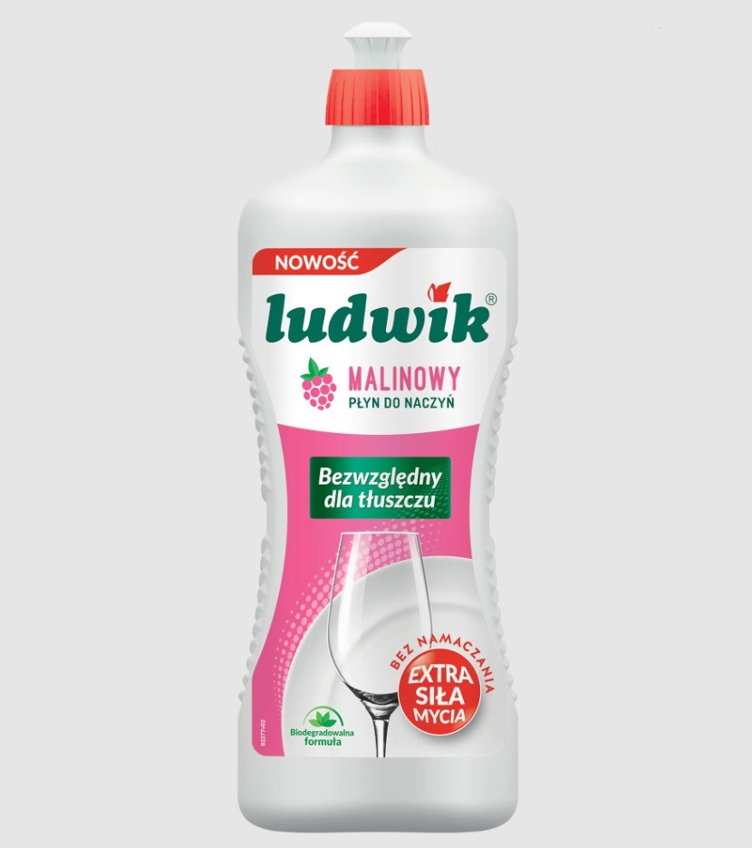 Засіб для миття посуду Ludwik Малина 900 мл