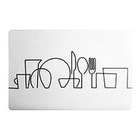 Сервірувальна серветка Maestro MR-1902-grey-biege lamp