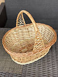 Корзина плетена з лози. Арт:0-182, фото 7