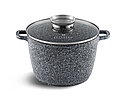 Набір посуду Edenberg EB-8045 з гранітним покриттям, 4 предмети, 6,2 л і 10,0 л/Набір каструль, фото 3