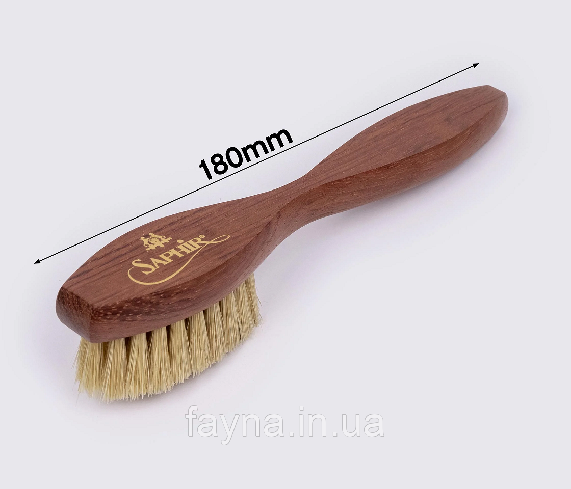 Велика щітка для нанесення крему Saphir Medaille D'or Spatula (світла щетина)