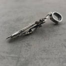 Великий срібний хрестик чоловічий Спаси і Збережи. Православний кулон хрест із срібла 925 проби., фото 10