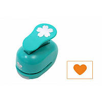 Дірокол "Rosa Talent" Серце 1 см No880306Е