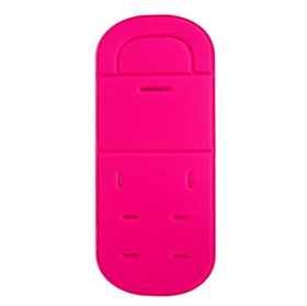 Матрацик - вкладиш в коляску. Малиновий. (80033)