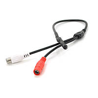 Мікрофон для відеоспостереження Voltronic AM16 DC 6-12В 12mA до 1000м 200-10кГц 600 Ом lamp