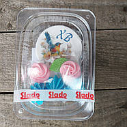 Великодня прикраса/кондитерський набір Пташка в саду, фото 4