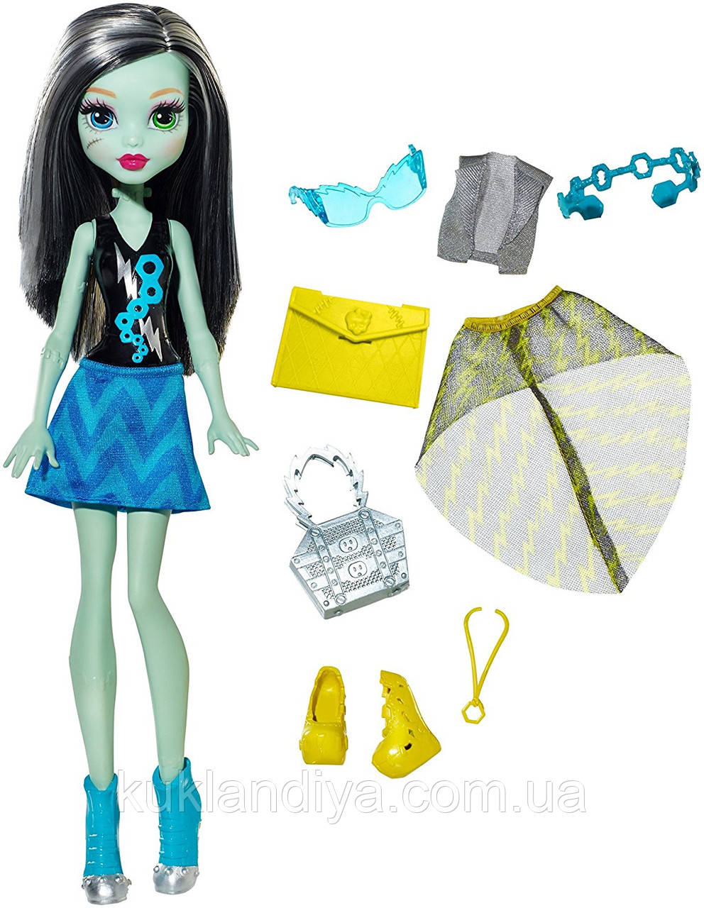 Кукла Monster High Фрэнки Штейн Модницы и днём и ночью - фото 1 - id-p66987287