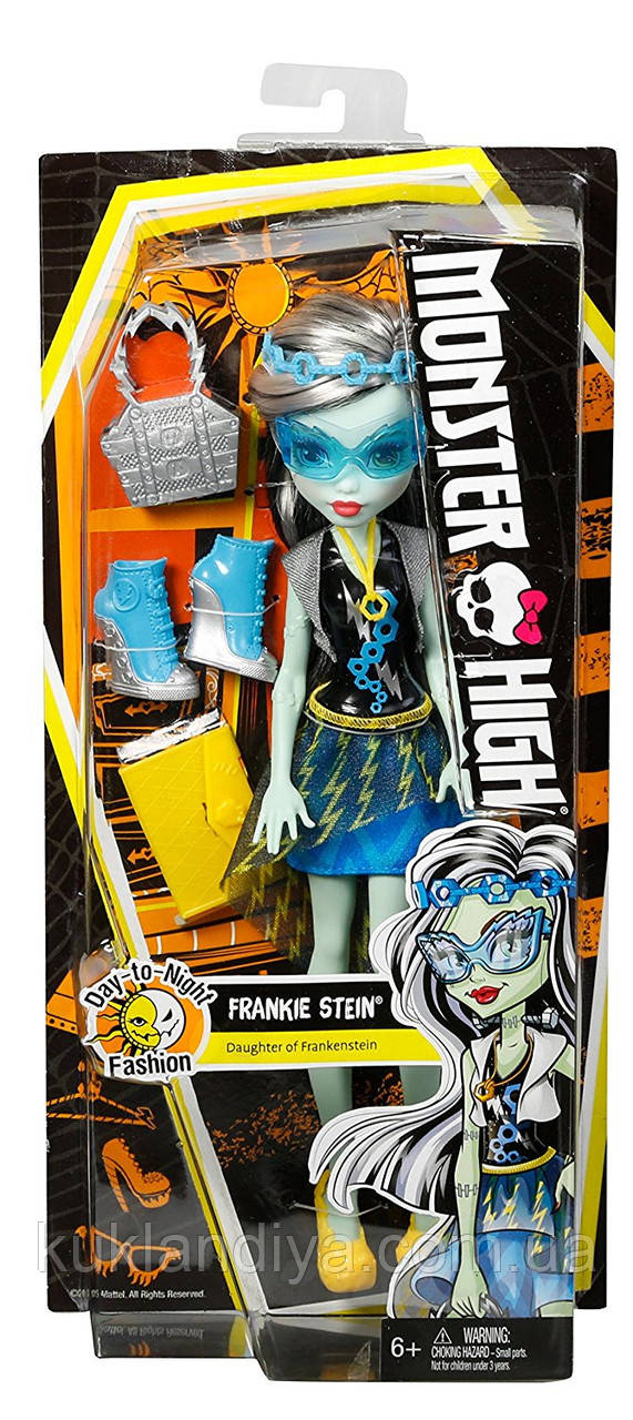 Кукла Monster High Фрэнки Штейн Модницы и днём и ночью - фото 6 - id-p66987287