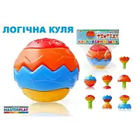 Логічна куля пірамідка сортер 235*150*280 COLOR plast