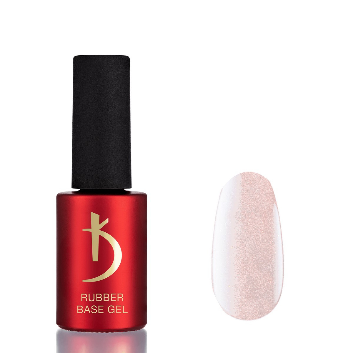 Базове кольорове покриття для гель-лаку Color Rubber base gel, Opal 03, Kodi Professional,7 мл