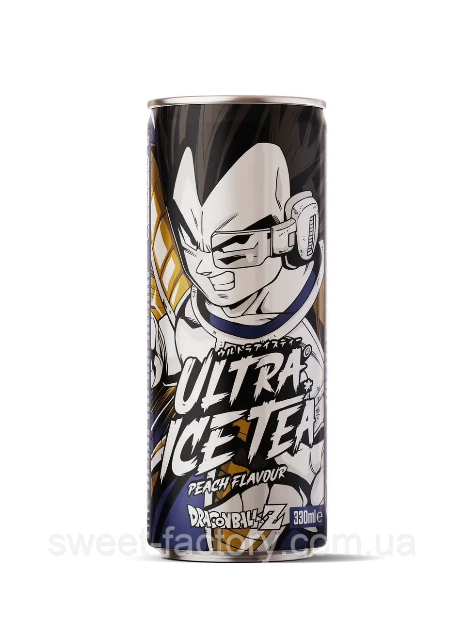 Холодний чай Vegeta Ultra Ice Tea Dragon Ball Peach 330ml, фото 1