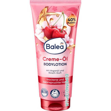 Balea Лосьйон для тіла Creme oil lotion Вишня 200ml