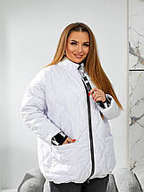 Демісезонна куртка батал, фото 2