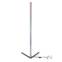 Кутовий підлоговий RGB світильник з пультом керування 140 см