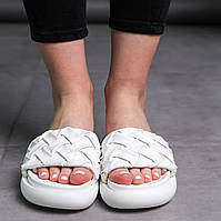 Шльопанці жіночі Fashion Duke 3680 39 розмір 25 см Білий lamp