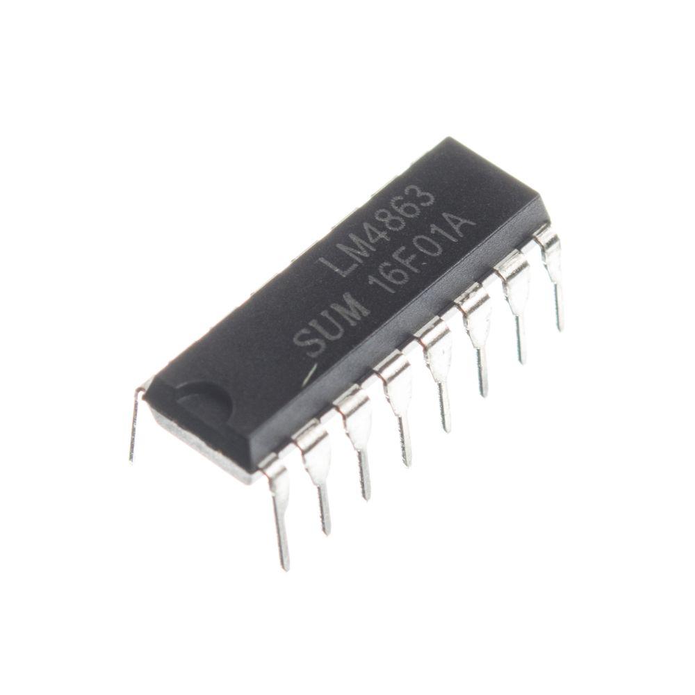 Мікросхема LM4863D (DIP16)