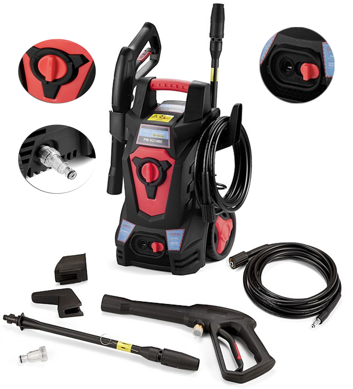Мийка високого тиску BauMaster PW-9214BE | 135 BAR