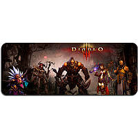 Килимок тканинний Diablo8 розмір 400x900 з прошивкою товщина 2мм Пакет lamp