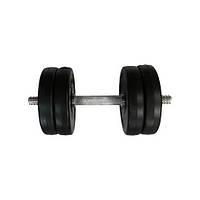 Гантель складальна композитна в пластиковій оболонці Rock Pro-R 11,5 кг NE-PL-R-011