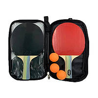 Набір для настільного тенісу "Cima" NE-CM-9 (2 ракетки, 3 кульки, чохол)