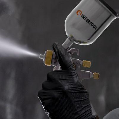 Фарбопульт пневматичний LVLP BRONZE професійний, INTERTOOL PT-0135