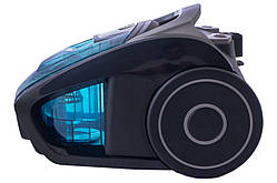 Потужний контейнерний пилосос Crownberg CB-0112 2600W, Пилосос циклонний із регулюванням потужності та фільтром