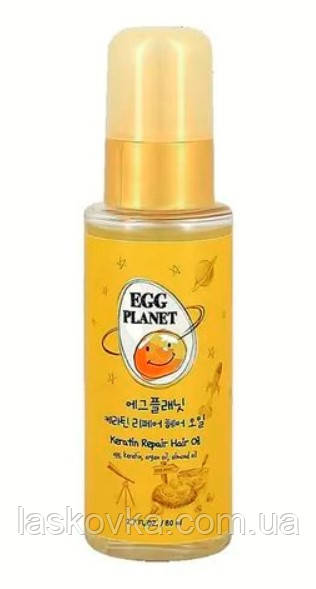 Відновлювальна олія для волосся Daeng Gi Meo Ri Egg Planet Keratin Repair Hair Oil з кератином, 80 мл