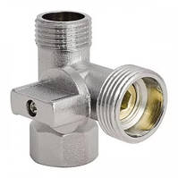 Вентиль Koer хром 515 1/2"х3/4"x1/2"