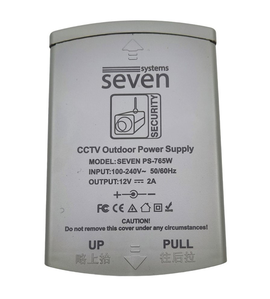 Блок живлення 12 В/2 А SEVEN PS-765W