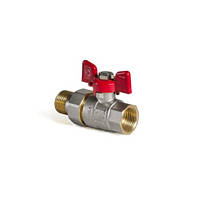 Кран Koer з американкою 1/2 Red