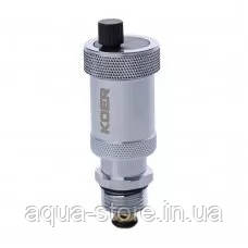 Відвідник повітря KOER KR.1254 1/2” прямий з клапаном