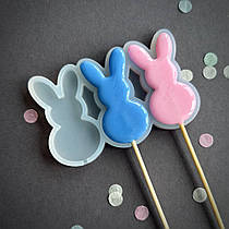 Силіконовий молд для льодяників "Зайчик 1"