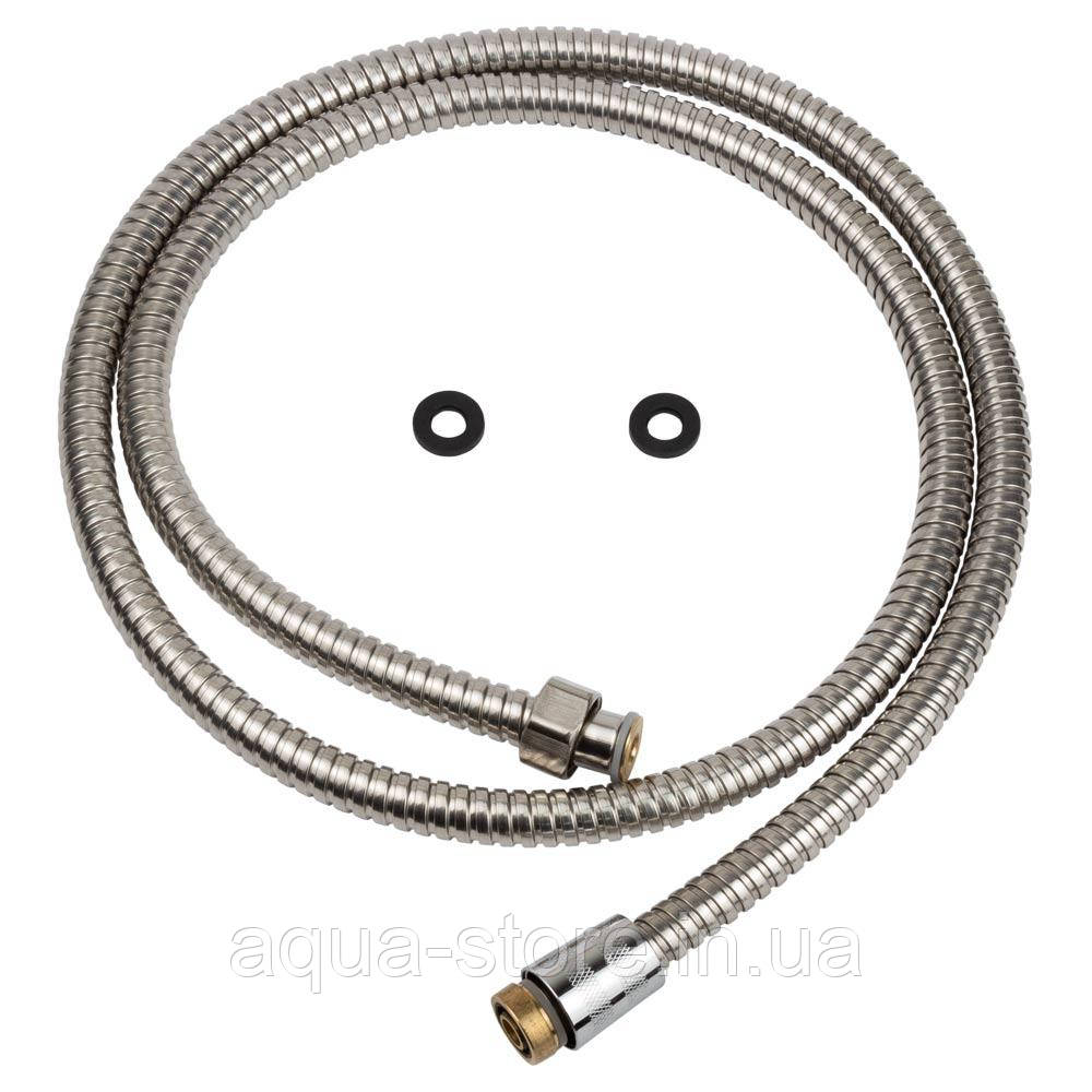 Шланг для душа 1/2" SS з підшипником 150см AQUATICA XB-9373 (9792041)