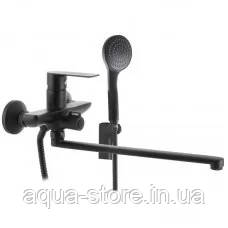 Змішувач Haiba Alex 006 euro довга ванна BLACK
