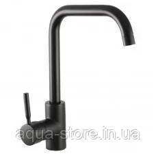 Змішувач Haiba Hans 011-G Вухо Black, фото 1