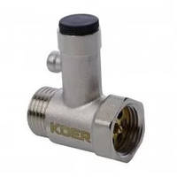 Предохранительный клапан KOER KR.1039 1/2” для бойлера