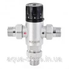 Клапан KOER KR.1258 3/4'' змішувальний термо-ий