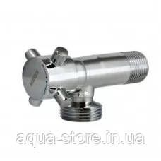 Вентиль Koer хром 517 1/2"х3/4"
