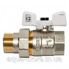 Кран Koer з американкою 1" White, фото 1