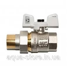 Кран Koer з американкою 1/2 White, фото 1