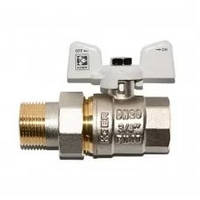 Кран Koer з американкою 3/4 White
