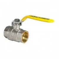 Кран Koer газовый 3/4" ГГ Ручка