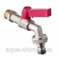 Кран полива KOER KR.259 - 1/2" с коннектором для быстрого подключения, фото 1