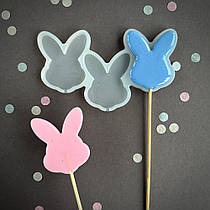 Силіконовий молд для льодяників "Кролик 3"