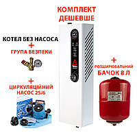 Котел КЕ 9/380 В + насос + бачок + група безпеки