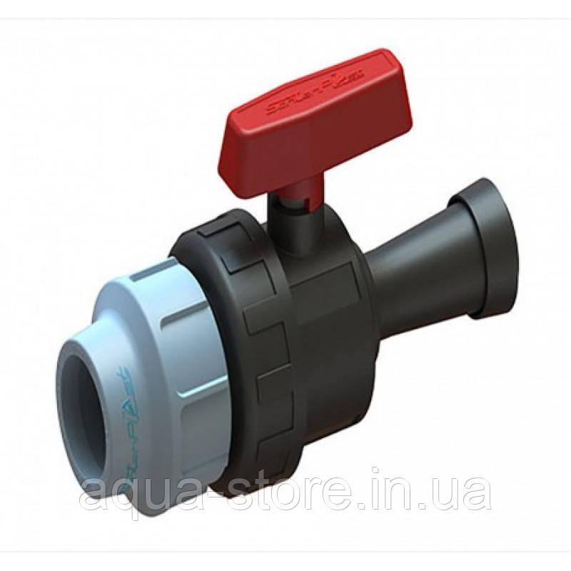 Кран кульовий ТУМАН-50 Затискний, фото 1