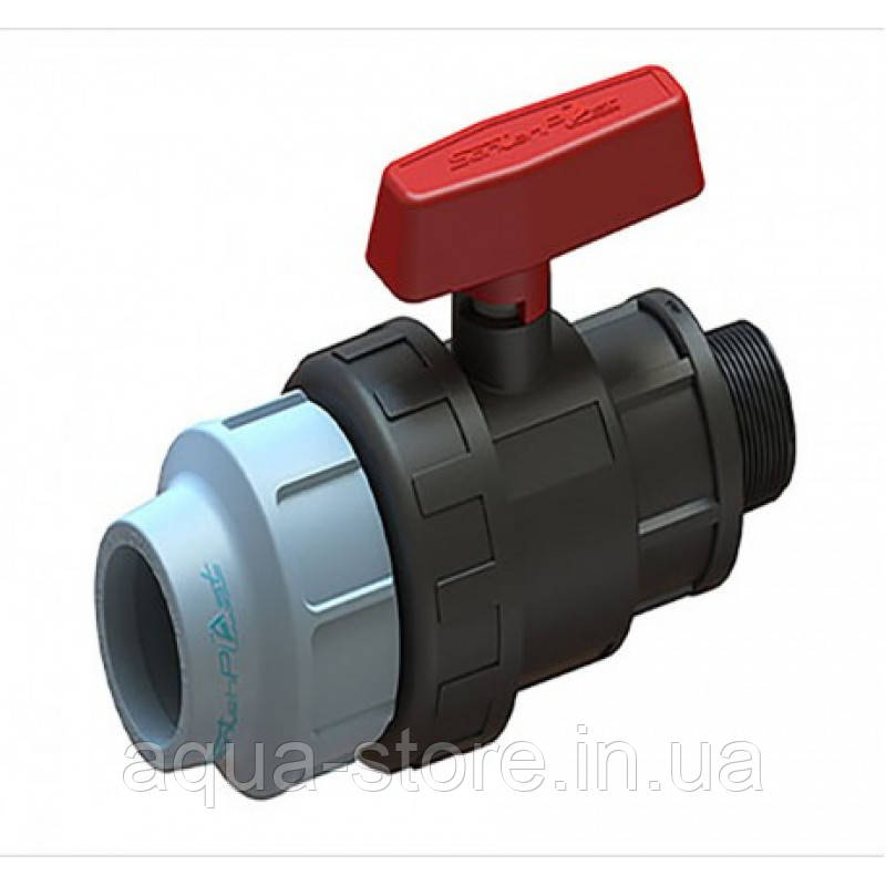 Кран кульовий ЗH 11/2", фото 1