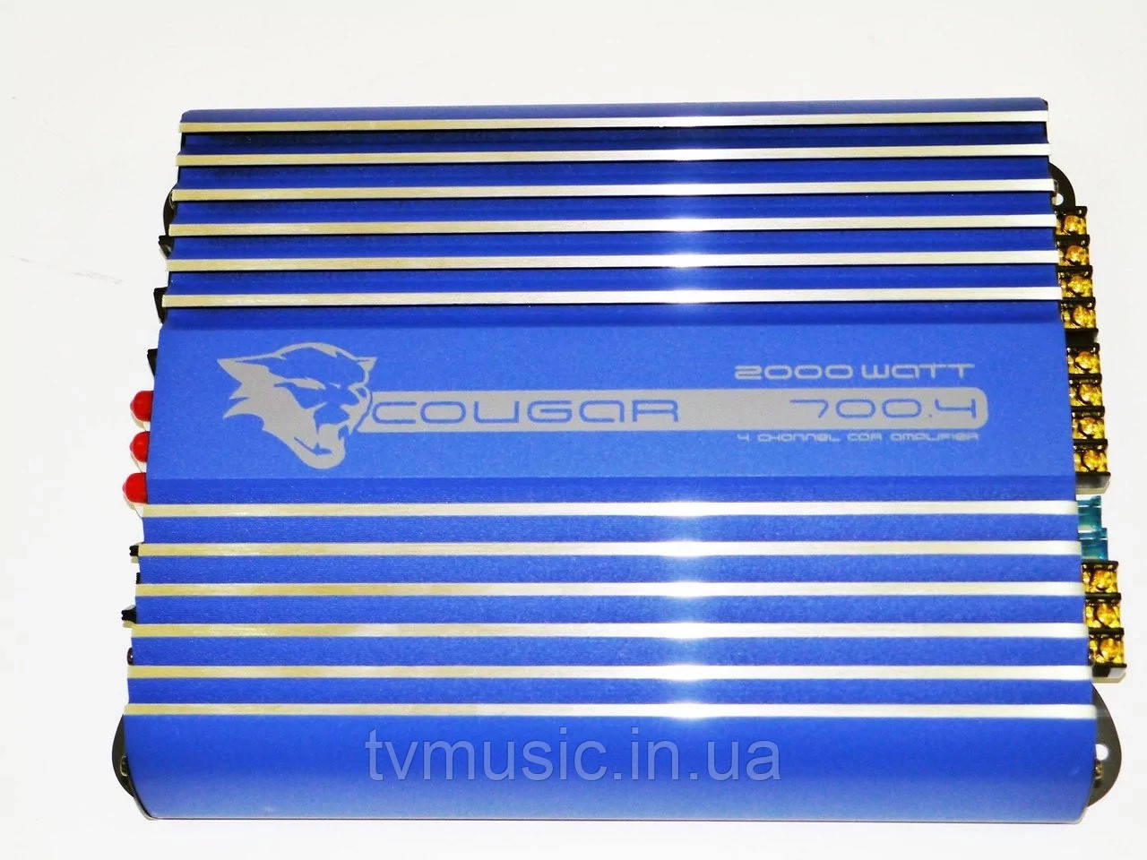 Підсилювач звуку Cougar 700.4 2000 Ватт