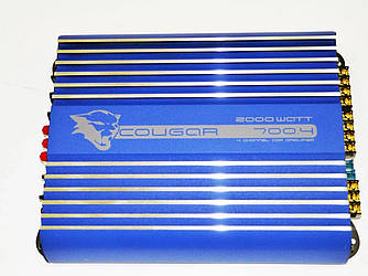 Підсилювач звуку Cougar 700.4 2000 Ватт