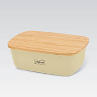 Хлебница Maestro MR-1776-Ivory 34.5х23.5х13 см слоновая кость lamp